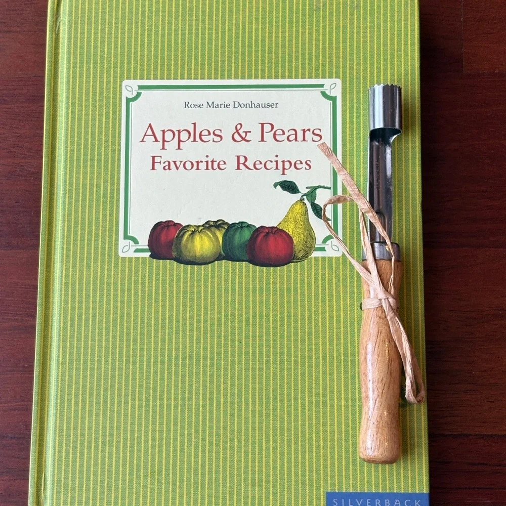 Apples And Pears: Favorite Recipes Hardcover Cookbook by Rose Marie Donhauser